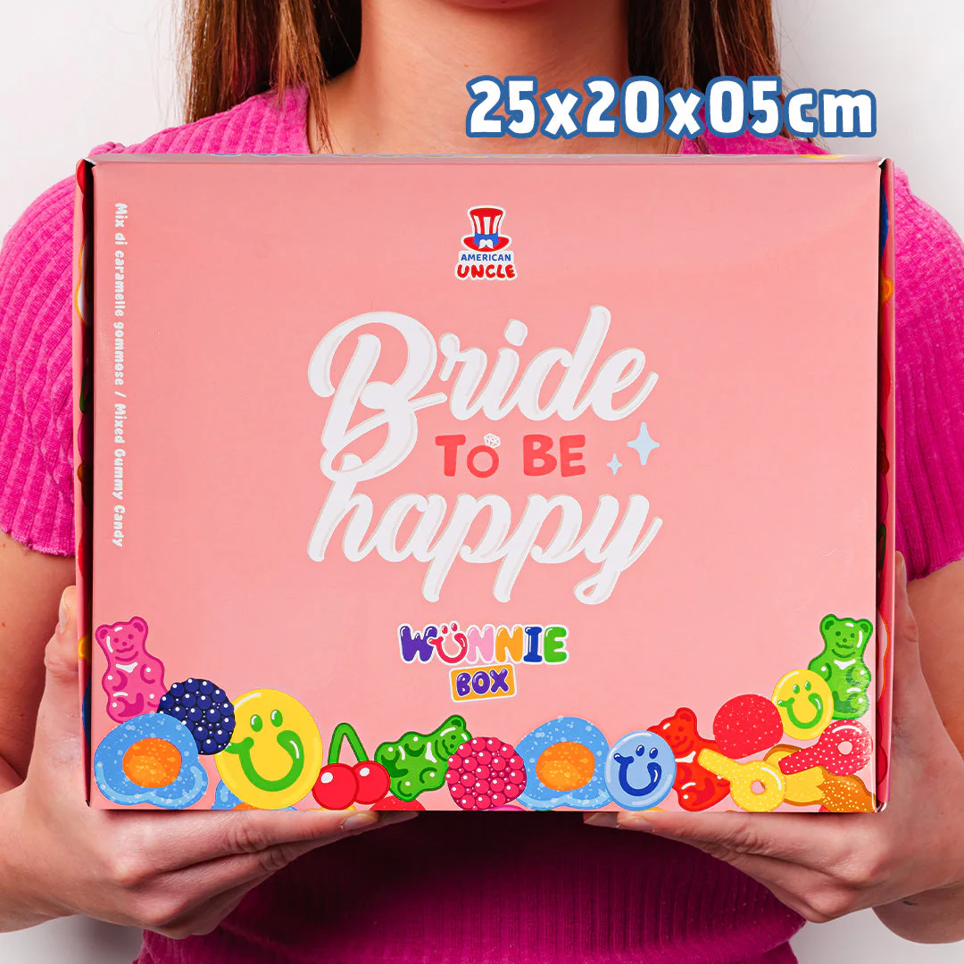 Wunnie box "Bride to be Happy", la Candy box da comporre con le caramelle gommose della sposa - Image 4