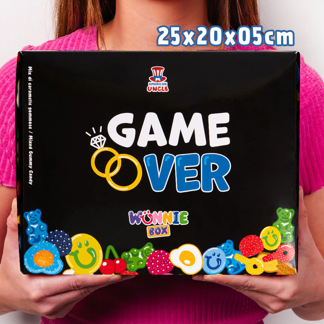 Wunnie box "Game over", la Candy box da comporre con le caramelle gommose preferite dello sposo - Image 4