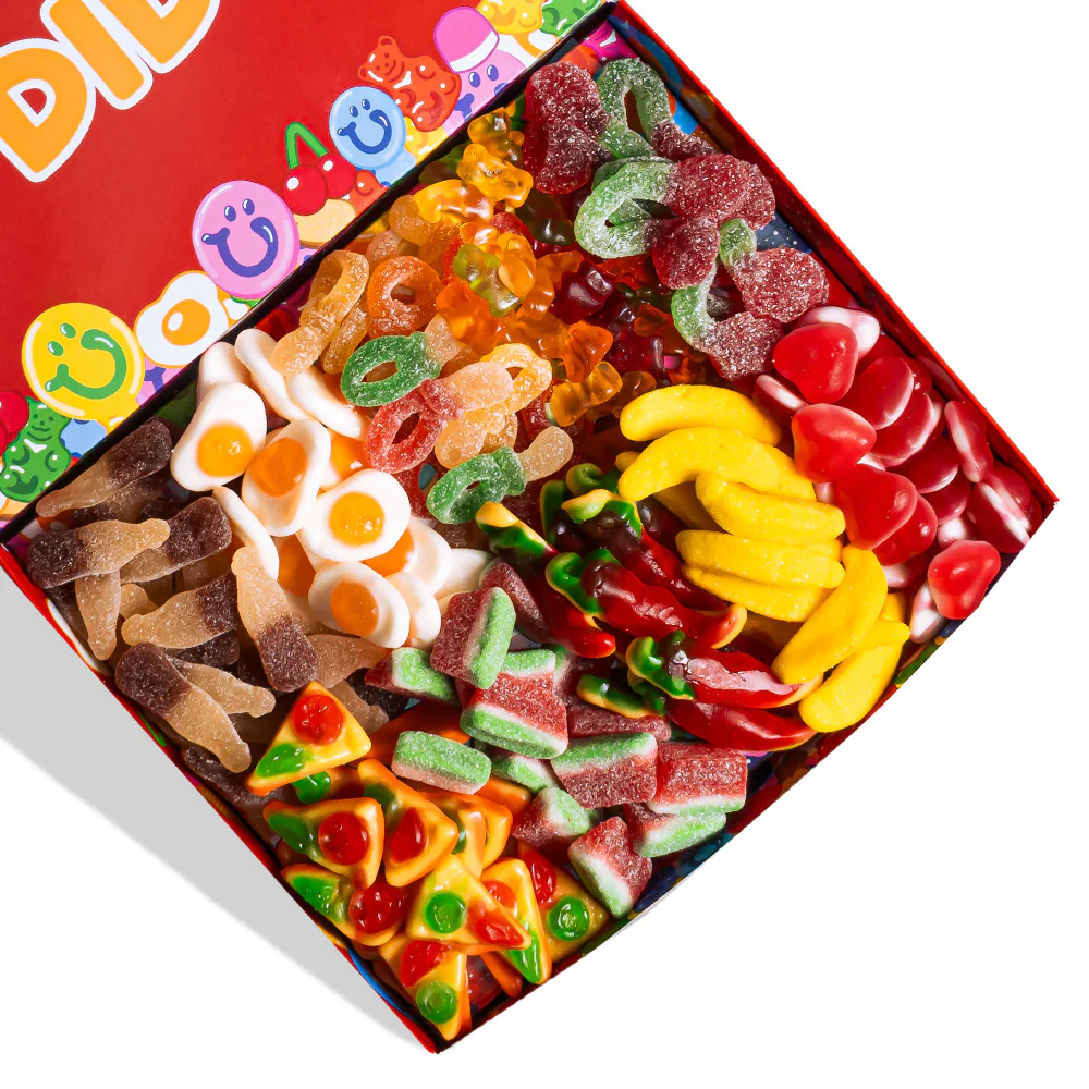 Wunnie box "Congradulation", scatola di caramelle gommose da comporre con le preferite del laureato - Image 3