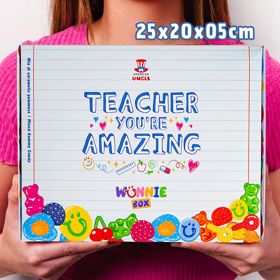 Wunnie box "Teacher you're amazing", la Candy box da comporre con le caramelle gommose preferite della maestra - Image 4