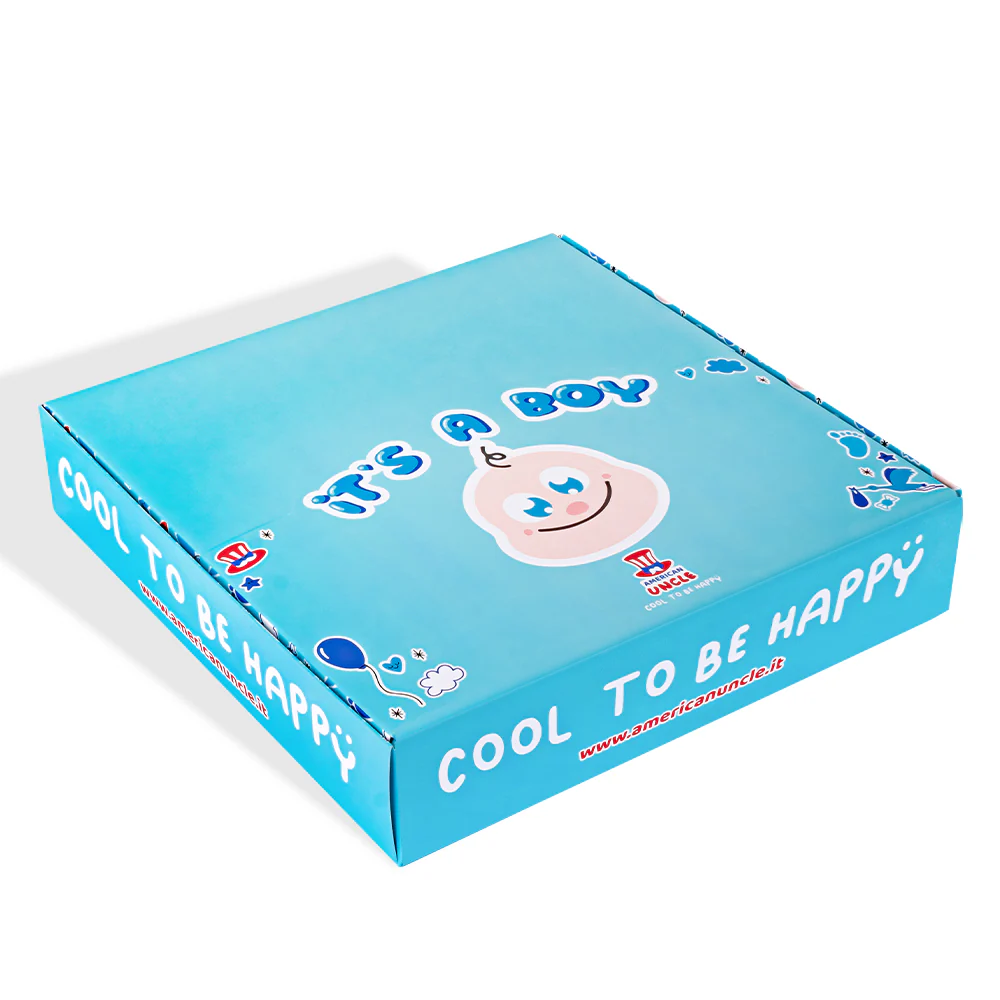 Candy Cube Kit “It’s a boy”, scatoline di caramelle gommose da 50g ideali per il baby shower o nascita (25, 50 o 75 pz) - Image 5