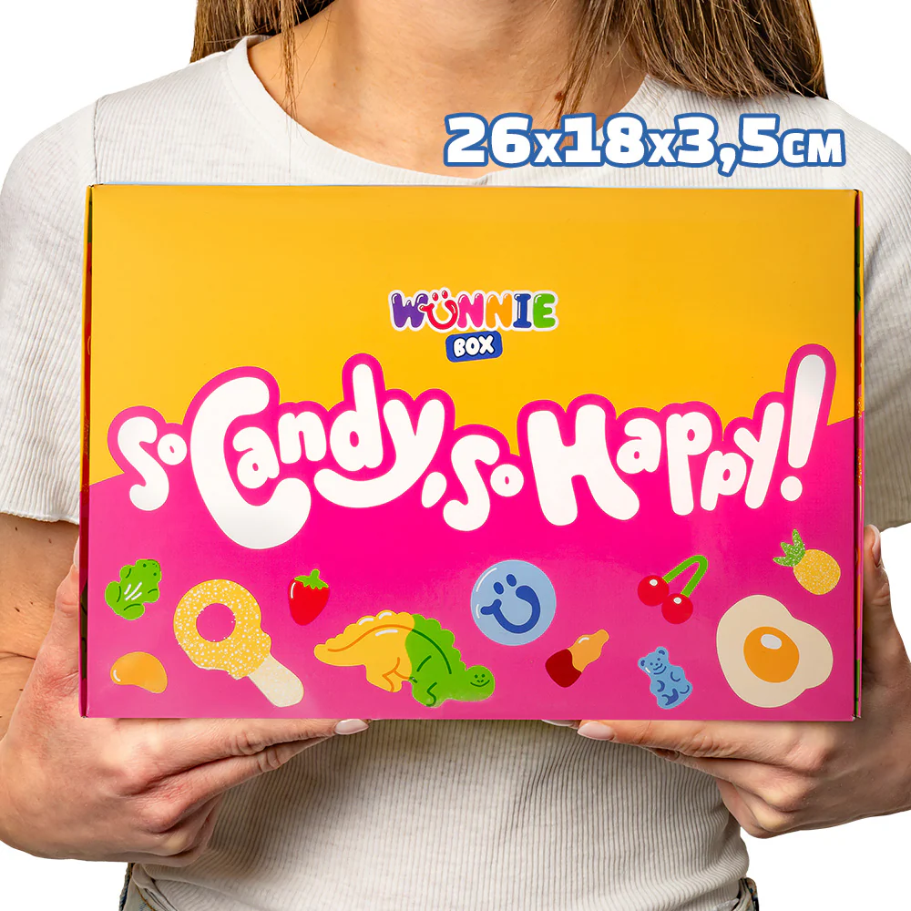 Wunnie box Pink "So Candy, So Happy", scatola di caramelle gommose da comporre con i tuoi gusti preferiti - Image 4